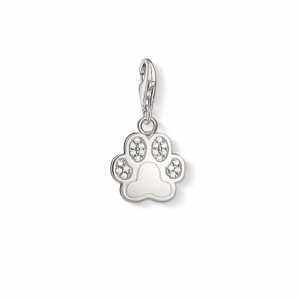 THOMAS SABO strieborný prívesok charm Paw 1339-051-14