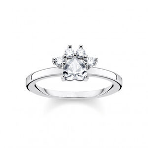 THOMAS SABO prsteň Cat paw TR2289-643-14
