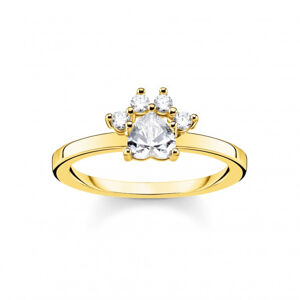 THOMAS SABO prsteň Cat paw gold TR2289-414-14