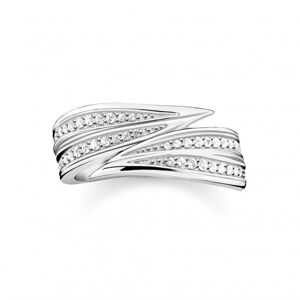 THOMAS SABO prsteň Leaves silver TR2283-051-14