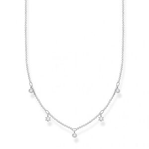 THOMAS SABO náhrdelník White stones silver KE2071-051-14-L45v