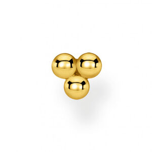 THOMAS SABO kusová náušnica Dots gold H2140-413-39