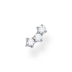 THOMAS SABO kusová náušnica White Stones silver H2132-051-14