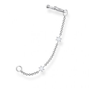 THOMAS SABO náušnica Stones silver s retiazkou na náušnicu EC0021-051-14