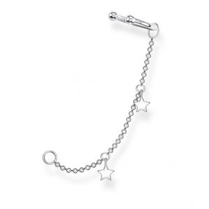 THOMAS SABO náušnica Stones silver s retiazkou na náušnicu EC0020-001-21