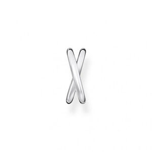 THOMAS SABO kusová náušnica Double strand silver EC0024-001-21