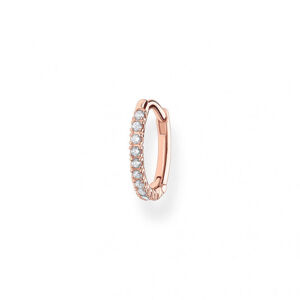 THOMAS SABO kusová náušnica Stones rose gold CR659-416-14