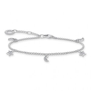 THOMAS SABO strieborný náramok Star & moon silver A1994-051-14-L19v