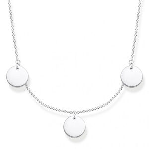 THOMAS SABO náhrdelník Three discs silver KE1959-001-21