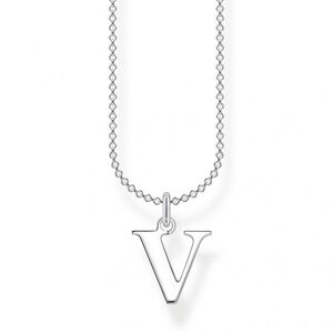 THOMAS SABO náhrdelník Letter V KE2031-001-21-L45v