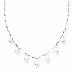 THOMAS SABO náhrdelník Discs silver KE2107-001-21-L45V