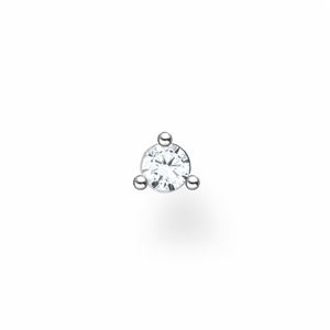 THOMAS SABO kusová náušnica White stone H2197-051-14