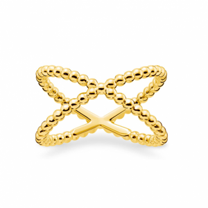 THOMAS SABO prsteň Ring dots gold TR2152-413-39