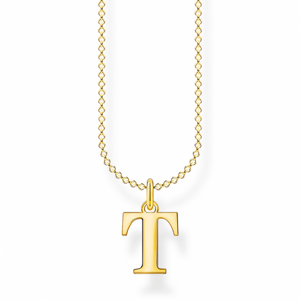 THOMAS SABO náhrdelník Letter T KE2029-413-39