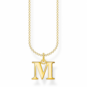 THOMAS SABO náhrdelník Letter M KE2022-413-39
