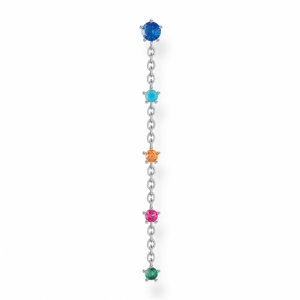 THOMAS SABO kusová náušnica Vintage colourful stones H2194-477-7