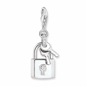 THOMAS SABO strieborný prívesok Lock with key silver 1875-051-14