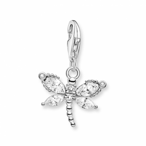 THOMAS SABO strieborný prívesok charm Dragonfly silver 1872-051-14