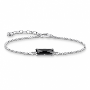 THOMAS SABO náramok Black stone A2019-641-11-L19V