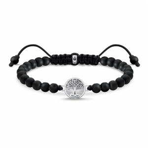 THOMAS SABO strieborný náramok Tree of love silver  A2049-811-11-L22V