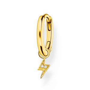 THOMAS SABO kusová náušnica Flash gold CR705-414-14