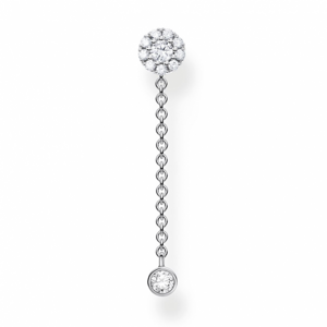 THOMAS SABO kusová náušnica Stone silver H2237-051-14