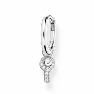 THOMAS SABO kusová náušnica Key silver CR701-051-14