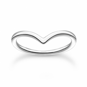 THOMAS SABO prsteň V-shape TR2393-001-21