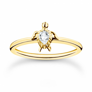 THOMAS SABO prsteň Turtle gold TR2401-414-14