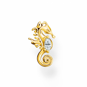 THOMAS SABO kusová náušnica Seahorse gold H2236-414-14