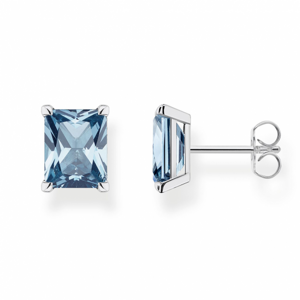 THOMAS SABO náušnice Blue stone gold H2201-009-1