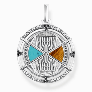 THOMAS SABO prívesok Turquoise and tiger's eye PE951-364-7