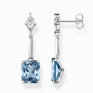 THOMAS SABO náušnice Blue stone silver H2177-059-1