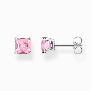 THOMAS SABO náušnice Pink stone H2174-051-9