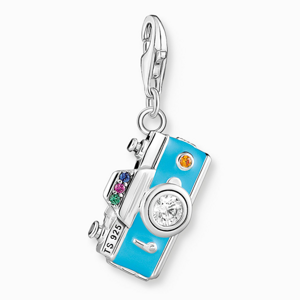 THOMAS SABO strieborný prívesok charm Retro camera 1924-340-7