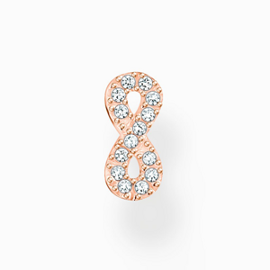 THOMAS SABO kusová náušnica Infinity rose gold H2216-416-14