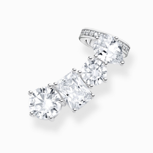 THOMAS SABO kusová náušnica White zirconia H2279-051-14