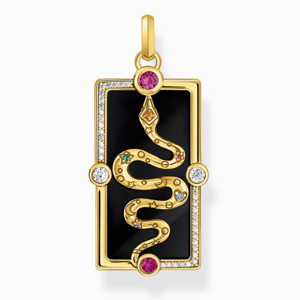 THOMAS SABO prívesok Snake with enamel and stones PE958-565-7