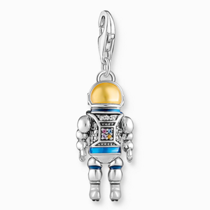 THOMAS SABO strieborný prívesok charm Astronaut 2037-691-7