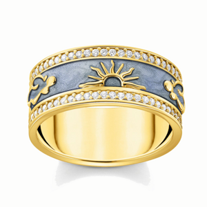 THOMAS SABO prsteň Cosmic symbols TR2450-565-1