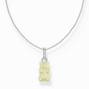 THOMAS SABO x HARIBO náhrdelník White goldbear KE2209-052-14