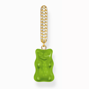 THOMAS SABO x HARIBO kusová náušnica Green goldbear CR727-414-6