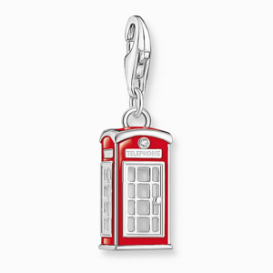 THOMAS SABO prívesok charm LONDON telephone box 2120-041-10