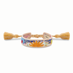 THOMAS SABO náramok Woven bracelet with ornaments ACC0047-302-7