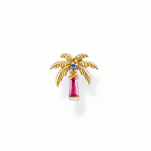 THOMAS SABO kusová náušnica Colourful palm tree H2285-488-7