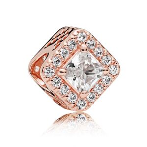 PANDORA pozlátená korálka Geometrická žiara 786206CZ