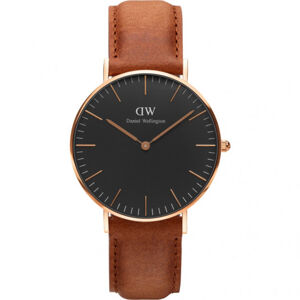 DANIEL WELLINGTON Classic Black Durham Rose Gold DW00100138